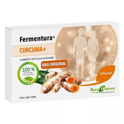 FERMENTURA Curcuma plus kapsler, 30 kapsler