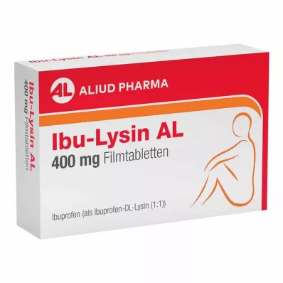 Ibu-Lysine AL 400 mg filmovertrukne tabletter, 20 stk