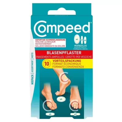 COMPEED Blisterplastre Mixpack, 10 stk