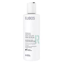 EUBOS KÜHL &amp; KLAR Toner mod rødme, 200 ml