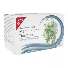 H&amp;S Filterposer til mave- og tarmte, 20X2,0 g