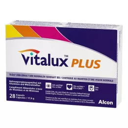 VITALUX Plus-kapsler, 28 kapsler