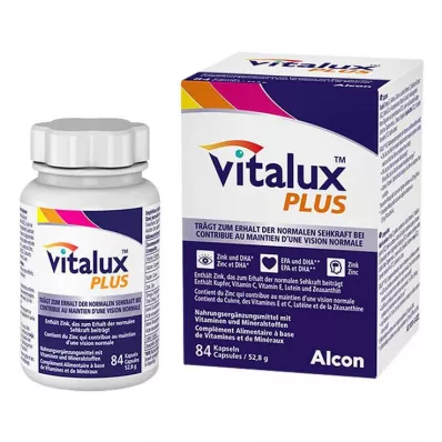 VITALUX Plus-kapsler, 84 kapsler