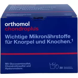 ORTHOMOL chondroplus Kombip.granulat/kapsler 30 stk, 1 P
