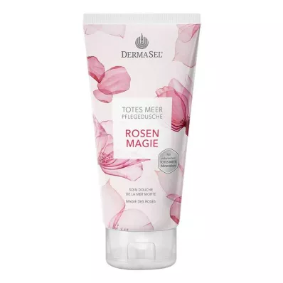 DERMASEL Rose Magic Body Wash fra Det Døde Hav, 200 ml