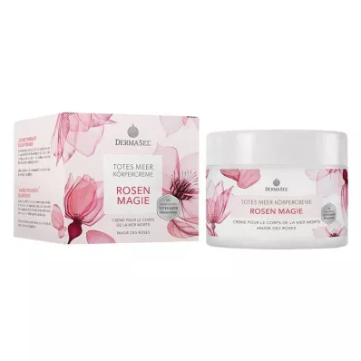 DERMASEL Kropscreme fra Det Døde Hav Rose Magic, 200 ml