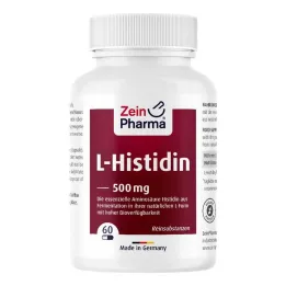 L-HISTIDIN 500 mg kapsler, 60 stk