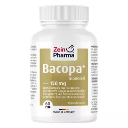 BACOPA Monnieri Brahmi 150 mg kapsler, 60 kapsler