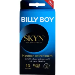 BILLY BOY SKYN ekstra fugtig tæt på huden, 10 stk