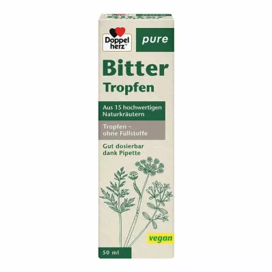 DOPPELHERZ Bitter drops ren, 50 ml