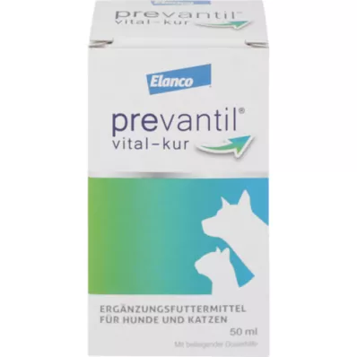 PREVANTIL vital-kur suspension til hunde/katte, 50 ml