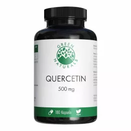 GREEN NATURALS Quercetin 500 mg højdosis kapsler, 180 stk