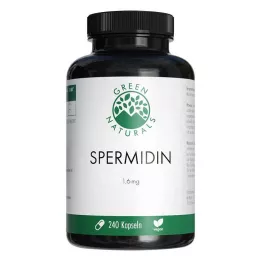 GREEN NATURALS Spermidin 1,6 mg veganske kapsler, 240 stk