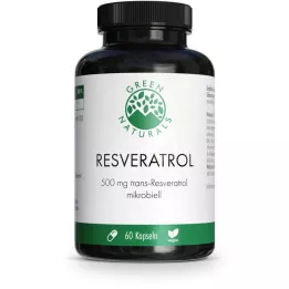 GREEN NATURALS Resveratrol m.Veri-te 500 mg vegansk, 60 stk