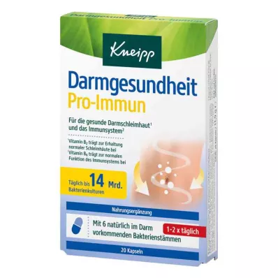 Kneipp tarmsundhed pro-immune kapsler (20 stk.)