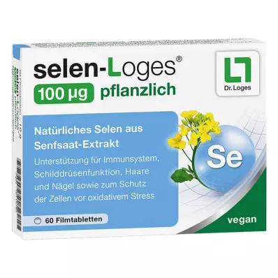 Selen-loges 100 µg vegetabilske filmovertrukne tabletter (60 stk.)