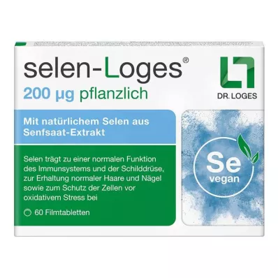 Selen-Loges 200 µg vegetabilske filmovertrukne tabletter, 60 stk