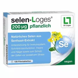 SELEN-LOGES 200 μg urtefilmovertrukne tabletter, 120 stk