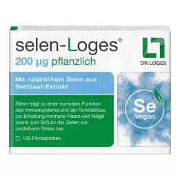 SELEN-LOGES 200 μg urtefilmovertrukne tabletter, 120 stk