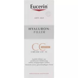 EUCERIN Anti-Age Hyaluron-Filler CC Cr.handske.LSF 15, 50 ml