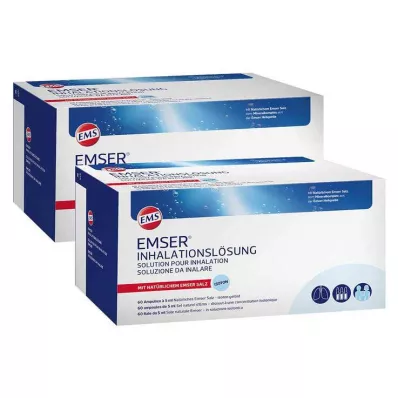 EMSER Inhalationsopløsning, 2X60 stk