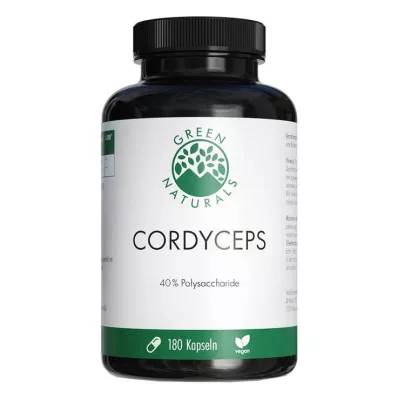Green Naturals Cordyceps sinensis kapsler, 180 stk