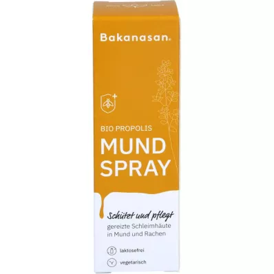 BAKANASAN Økologisk propolis-mundspray, 15 ml