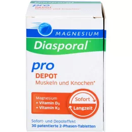 MAGNESIUM DIASPORAL pro D3+K2 DEPOT Muscle+Kno.Tab, 30 stk