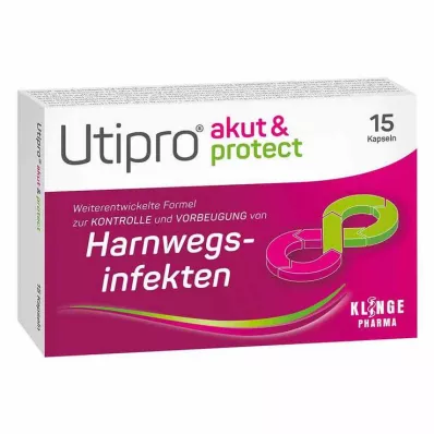 Utipro® akut &amp; beskytter kapsler, 15 stk