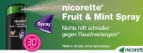 Instructions for use for Nicorette Frugt & Myntespray 1 mg / spray Nfc, 2 stk - 1