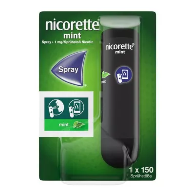nicorette Mint Spray med 1 mg nikotin pr. spray, 1 stk