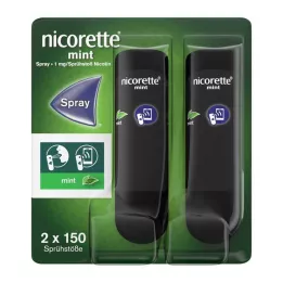 NICORETTE Mint Spray 1 mg/spray shot NFC, 2 stk