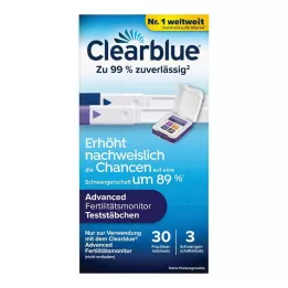 CLEARBLUE Fertility Monitor teststrimler 30+3, 33 stk