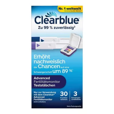 CLEARBLUE Fertility Monitor teststrimler 30+3, 33 stk