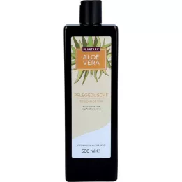 PLANTANA Aloe vera care shower gel med økologisk aloe vera, 500 ml