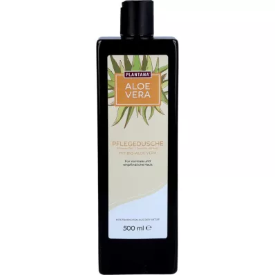 PLANTANA Aloe vera care shower gel med økologisk aloe vera, 500 ml