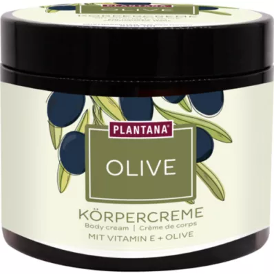 PLANTANA Olivenkropcreme med E-vitamin, 500 ml