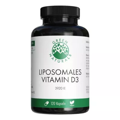 Green Naturals Vitamin D3 liposomale højdosis kapsler, 120 stk