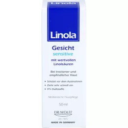 LINOLA Sensitiv ansigtscreme, 50 ml