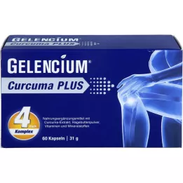 GELENCIUM Curcuma Plus højdosis med C-vitamin kapsler, 60 kapsler