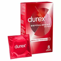 DUREX Sensitive ultra kondomer, 8 stk