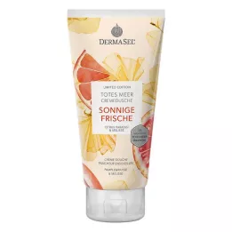 DERMASEL Dødehavscreme til brusebad, solrig friskhed, 200 ml