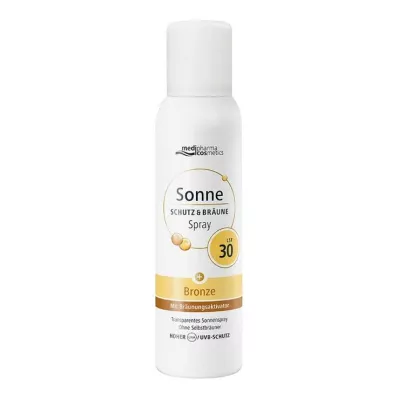 Solbeskyttelse &amp; tan spray bronze LSF 30, 150 ml