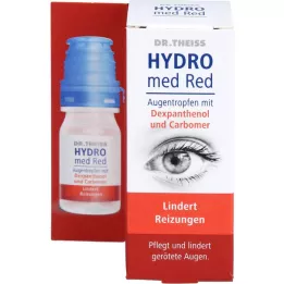 DR.THEISS Hydro med røde øjendråber, 10 ml