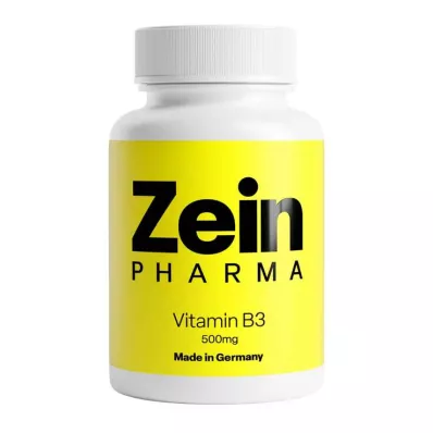 VITAMIN B3 FORTE Niacin 500 mg kapsler, 90 stk