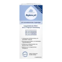 REPLENS Forudfyldte applikatorer til pH-vaginalgel, 4 stk