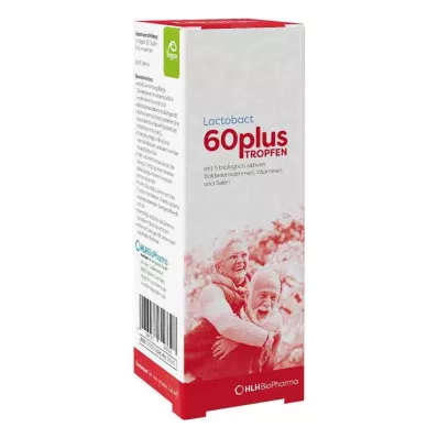 LACTOBACT 60plus dråber, 30 ml