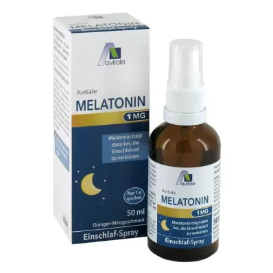 MELATONIN 1 mg søvnspray, 50 ml