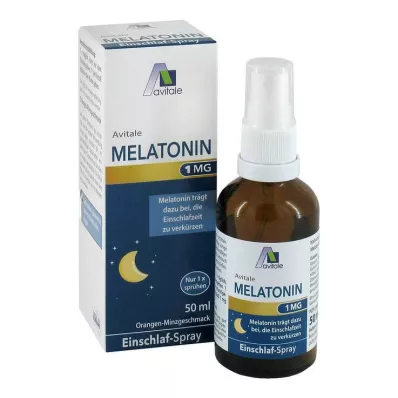 MELATONIN 1 mg søvnspray, 50 ml