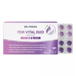 DR.THEISS FEM VITAL DUO Tabletter, 56 stk